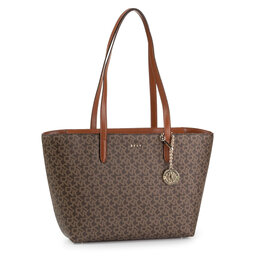 DKNY Ročna torba DKNY Bryant Lg Zip Tote R74AJ014 MOcha/Crml D3E