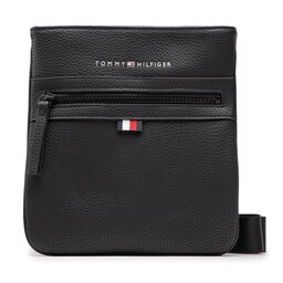 Tommy Hilfiger Kleine Umhängetasche Tommy Hilfiger Essential Pu Mini Crossover AM0AM09505 BDS