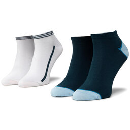 Tom Tailor Комплект 2 чифта къси чорапи мъжки Tom Tailor 90162 Blue 521
