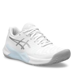 Asics Schuhe Asics Gel-Challenger 14 Clay 1042A254 White/Pure Silver 100