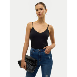 Vero Moda Vero Moda Marškinėliai My Soft 10152911 Juoda Regular Fit
