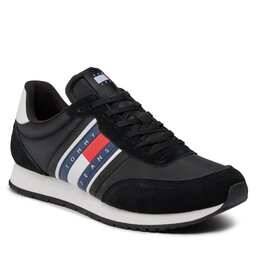 Tommy Jeans Сникърси Tommy Jeans Tjm Runner Casual Ess EM0EM01351 Black BDS