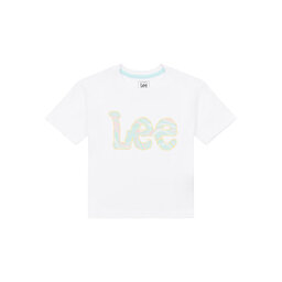 Lee Lee Camiseta Marble Print LEG5082 Blanco Regular Fit