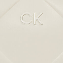 

Сумка Calvin Klein Re-Lock Quilt Camera Bag K60K610767 Dk Ecru PC4, Écru