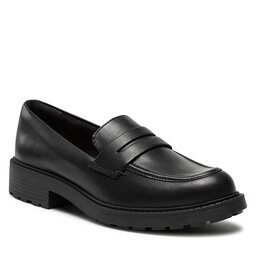 Clarks Poltopánky Clarks Orinoco 2 Penny 261747864 Black Leather