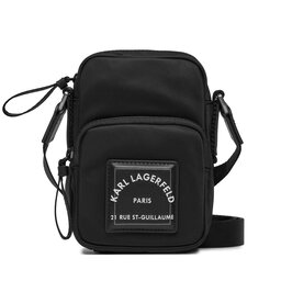 KARL LAGERFELD Crossover torbica KARL LAGERFELD 240M3223 Black