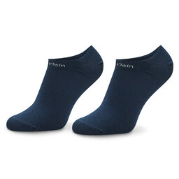 Calvin Klein Set di 2 paia di calzini corti da donna Calvin Klein 701218774 Navy 003