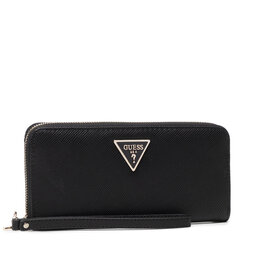 Guess Veľká dámska peňaženka Guess Laurel Slg Large Zip Around SWZG85 00460 BLA