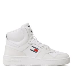 

Снікерcи Tommy Jeans Mid Cut Basket EM0EM01164 White YBR, Білий