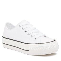 Jenny Fairy Sneakers aus Stoff Jenny Fairy WS160701-02ECO Weiß