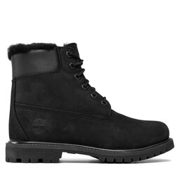 Timberland Schnürstiefeletten Timberland 6In Premium Shearling TB0A1U7S0011 Schwarz