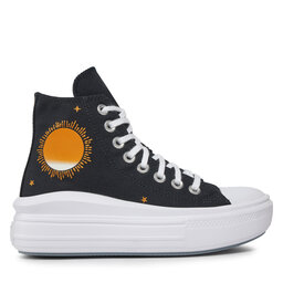 

Кеди Converse Ctas Move Hi A02896C Black/Thriftshop Yellow, Чорний