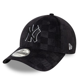 New Era Cap New Era New York Yankees Tonal Check 9Forty 60595442 Schwarz