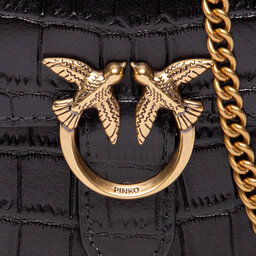 

Сумка Pinko Love Micro Bell Croco AL 22-23 PLTT 1P22T1 A03I Black Z99Q, Чорний