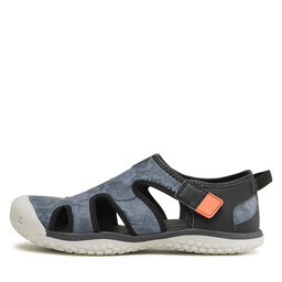 

Босоніжки Keen Stingray 1026057 Black/Safety Orange, Сірий