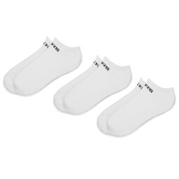 Vans Set de 3 perechi de șosete medii pentru bărbați Vans Classic Kick VN000XSXWHT White