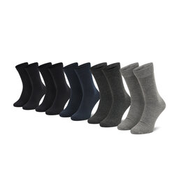 Jack&Jones Set di 5 paia di calzini lunghi da uomo Jack&Jones Jacjens 12113085 Dark Grey Melan/Light Grey