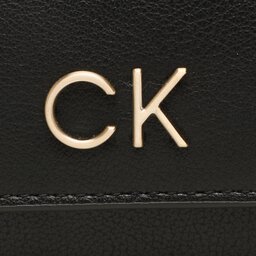 

Сумка Calvin Klein Re-Lock Trifold Sm W/Strap K60K611010 BAX, Чорний
