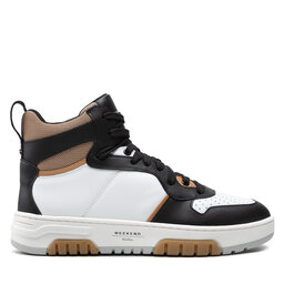 

Снікерcи Weekend Max Mara Miki 57660324600 Bianco/Nero/Beige 001/001, Білий