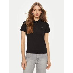 Guess Guess Poloshirt W5RP4 7KARS2 Schwarz Regular Fit