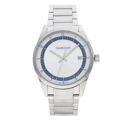 Calvin Klein Часовник Calvin Klein Gent Completion Sapphire KAM21146 Сребрист