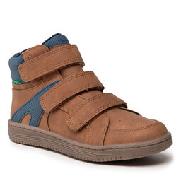 Kickers Šnurovacia obuv Kickers Lohan 739364-30 S Blue/Camel 114
