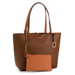 LAUREN RALPH LAUREN Дамска чанта Lauren Ralph Lauren Rvrsble Tote 431795329002 Оранжев