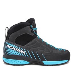 

Трекінгові черевики Scarpa Mescalito Mid Gtx GORE-TEX 72097-200 Shark/Azure, Чорний