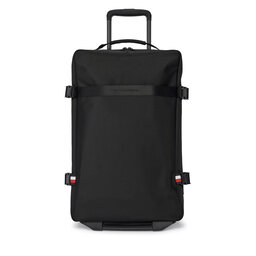 Tommy Hilfiger Самолетен куфар за ръчен багаж Tommy Hilfiger Th Nylon Travel Soft AM0AM13474 Черен