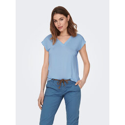 ONLY ONLY Футболка Free 15287041 Блакитний Regular Fit