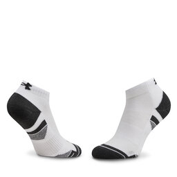 

Набір 3 пар низьких шкарпеток unisex Under Armour Ua Performance Tech 3Pk Low 1379504-100 White/White/Jet Gray, Білий