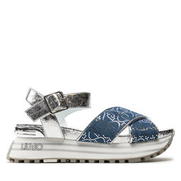 Liu Jo Sandali Liu Jo Maxi Wonder 11 BA4105 EX259 Blu scuro