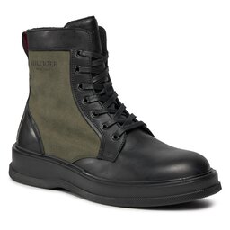 Tommy Hilfiger Polacchine Tommy Hilfiger Th Everyday Core Mix Boot FM0FM04908 Black BDS