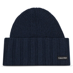 Calvin Klein Шапка Calvin Klein Elevated Rib Beanie K50K510985 Ck Navy BA7