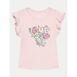 Guess Guess Футболка A4GI02 K6YW4 Рожевий Regular Fit