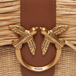 

Сумка Pinko Love One Mini Light Cl PE 24 PLTT 103335 A1RS Naturale/Cuoio LP4Q, Бежевий