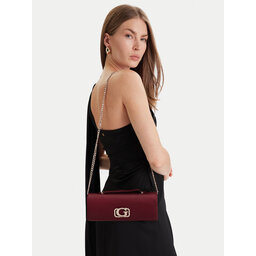 Guess Handtasche Guess Zalina Mini HWSE93 50720 Dunkelrot
