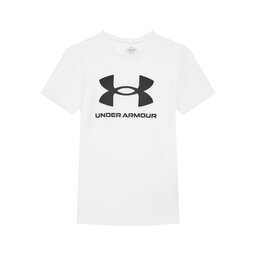 Under Armour Under Armour T-Shirt Ua Sportstyle Logo 1363282 Weiß Loose Fit