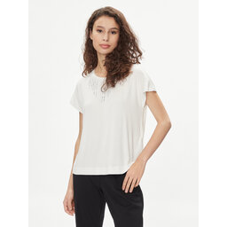 Liu Jo Liu Jo T-Shirt TA4194 JS360 Εκρού Regular Fit