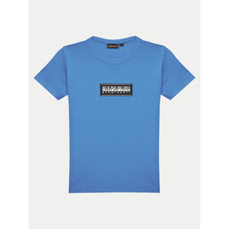 Napapijri Napapijri T-Shirt Chamois NP0A4ILE S Μπλε Regular Fit