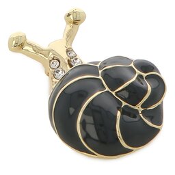 

Брошка Weekend Max Mara Cassino 2357511132600 Black 005, Чорний