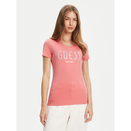 Guess Guess Футболка W5YI05 J1314 Рожевий Regular Fit