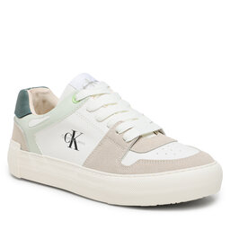 Calvin Klein Jeans Сникърси Calvin Klein Jeans V3A9-80662-1269A S Taupe/Off White/Green 480