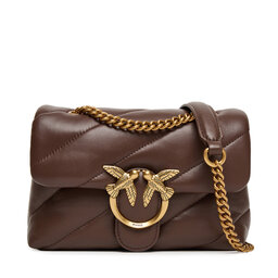 PINKO Kabelka PINKO Love Puff Mini CL PE 25 PLTT 100039 A0F2 Hnědá