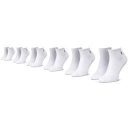 Polo Ralph Lauren 6 pares de calcetines altos unisex Polo Ralph Lauren 449723765002 r.OS White
