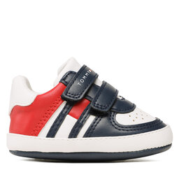 

Снікерcи Tommy Hilfiger Flag Velcro Shoe T0B4-32815-1582 Blue/White/Red Y004, Білий