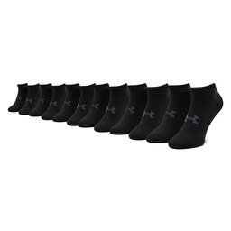 Under Armour Set di 6 paia di calzini corti unisex Under Armour Ua Essential No Show 1370542-001 Nero