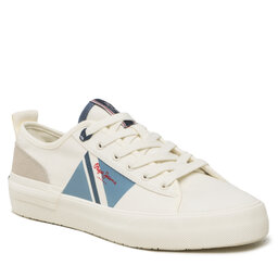 Pepe Jeans Сникърси Pepe Jeans Allen Flag Color PMS30903 White 800