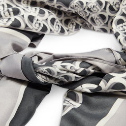 

Хустка Liu Jo Ecs Foulard Logo Re 2A4042 T0300 Nero 22222, Сірий