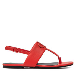 

Босоніжки Calvin Klein Jeans Flat Sandal Hw Lth 2 YW0YW00544 Strawberry Field XL1, Червоний